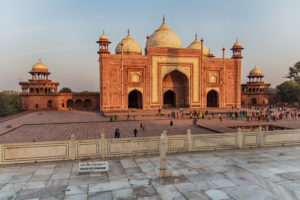 ... vom Taj Mahal westliche gelegen - in Richtung Mekka
