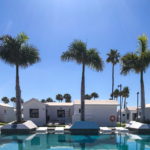 Blick vom Hotelpool